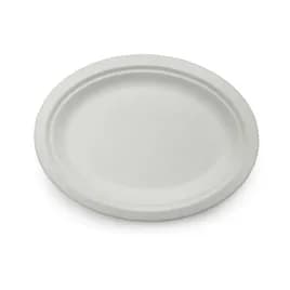 Victoria Bay Plate 7X10 IN Pulp Fiber White Oval 500/Case