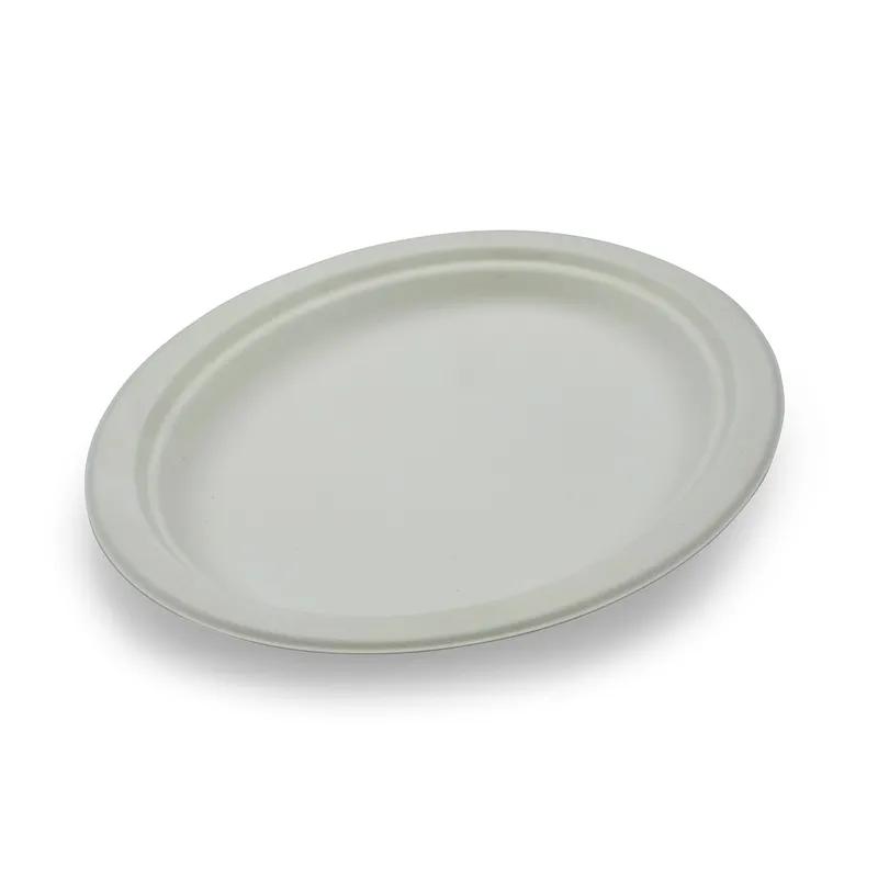 Victoria Bay Plate 7X10 IN Pulp Fiber White Oval 500/Case