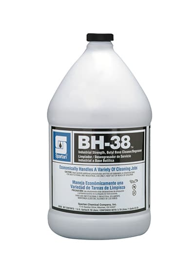 BH-38® All Purpose Cleaner 1 GAL Heavy Duty Multi Surface Alkaline Concentrate Butyl 4/Case