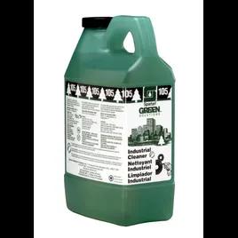 Green Solutions® Industrial Cleaner 105 Fragrance Free Surfactant 2 L Heavy Duty Alkaline Concentrate 4/Case