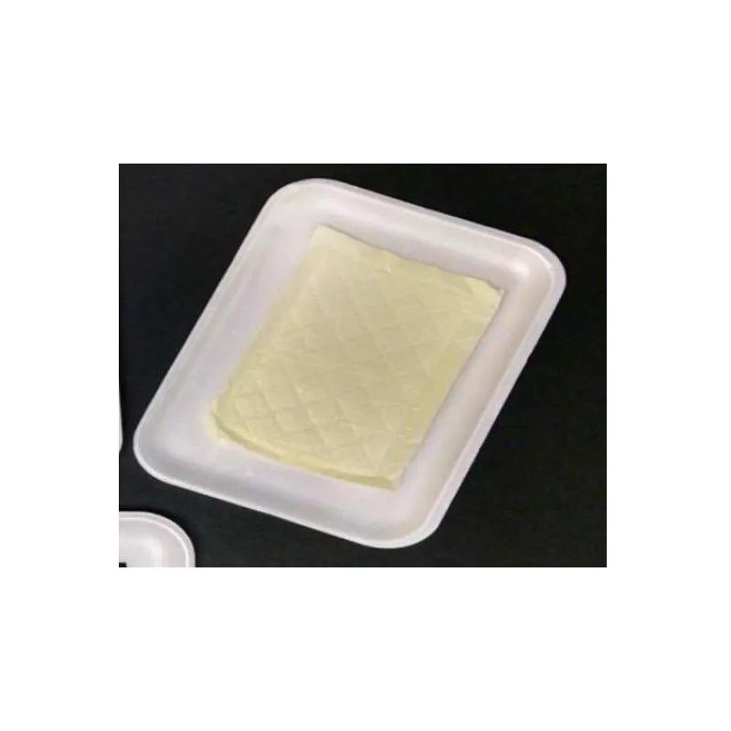SA40 Meat Pad 4X6 IN Plastic Cellulose White Rectangle 2000/Case