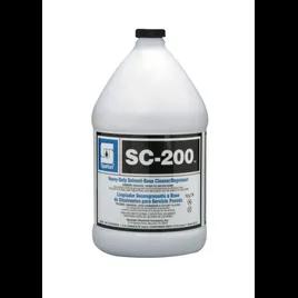 SC-200 Degreaser Cleaner 1 GAL Heavy Duty Alkaline Liquid 4/Case