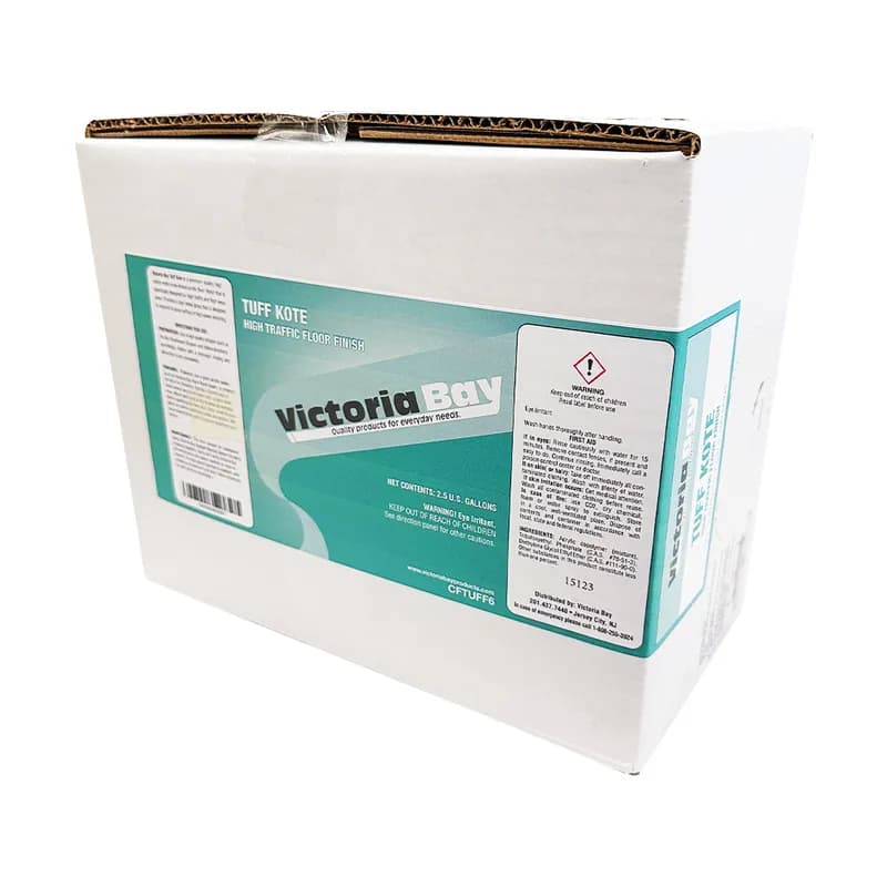 Victoria Bay Tuff Kote Floor Finish 2.5 GAL 2/Case