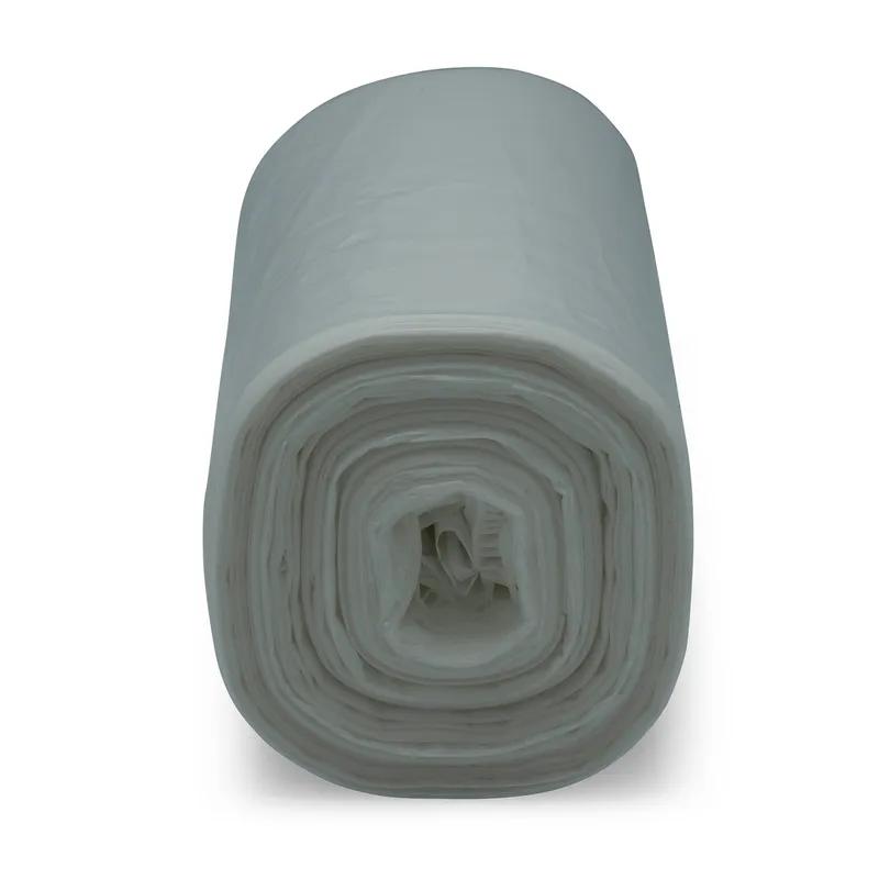 Victoria Bay Can Liner 40-45 GAL Natural Plastic 16MIC Roll 25 Count/Pack 10 Packs/Case 250 Count/Case