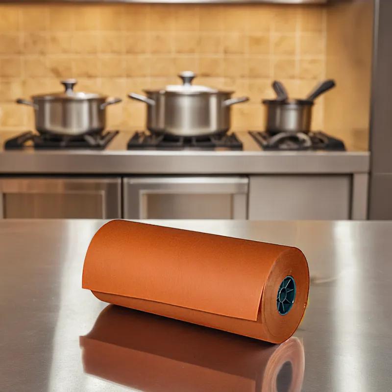 Steak & Butcher Paper Roll 18IN X1000FT 40LB Peach Treated 1/Roll