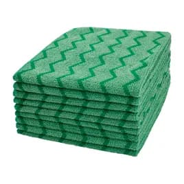 Hygen™ All Purpose Cleaning Cloth 16X16 IN Microfiber Green 12/Case