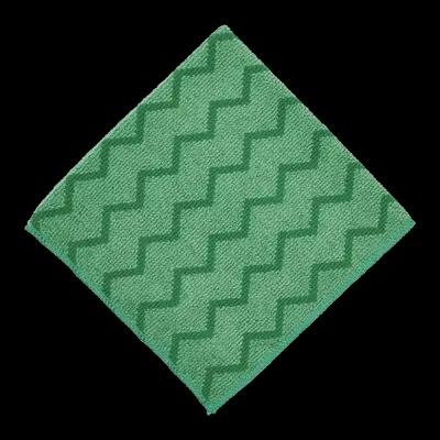 Hygen All Purpose Cleaning Cloth 16X16 IN Microfiber Green 12/Case