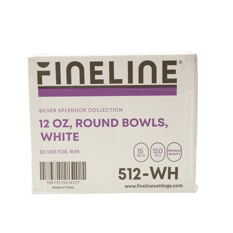 Soup Bowl 12 OZ White Round 150/Case