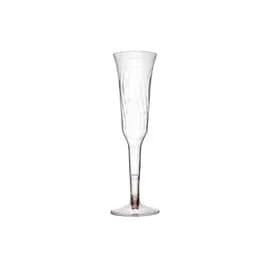 Flairware Cup Champagne Flute 5 OZ PS Clear 2-Piece 120/Case
