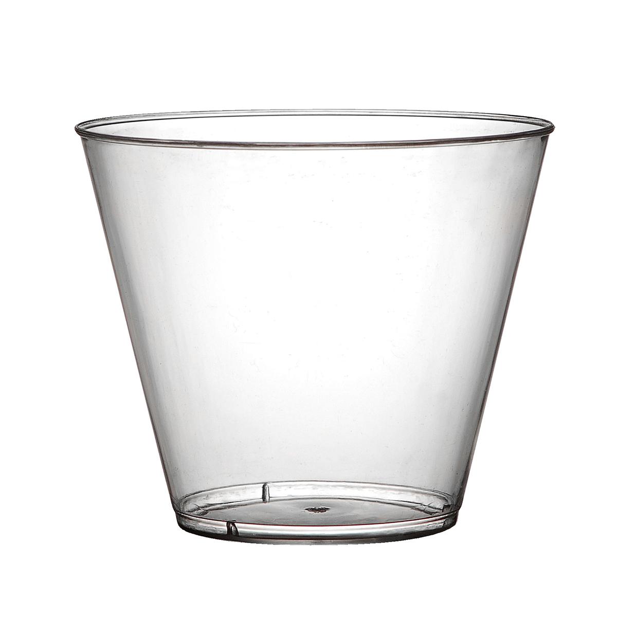 Cup Tumbler Squat 9 OZ PS Clear 500/Case