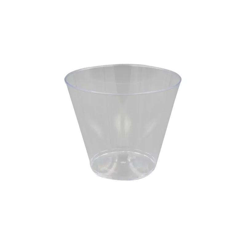Cup Tumbler Squat 9 OZ PS Clear 500/Case