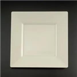 Plate 10.75X10.75 IN Plastic White Square 120/Case
