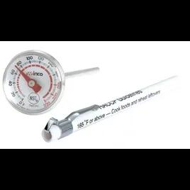 Thermometer Stainless Steel Dial 1IN Display Pocket 0-220 Degrees 1/Each
