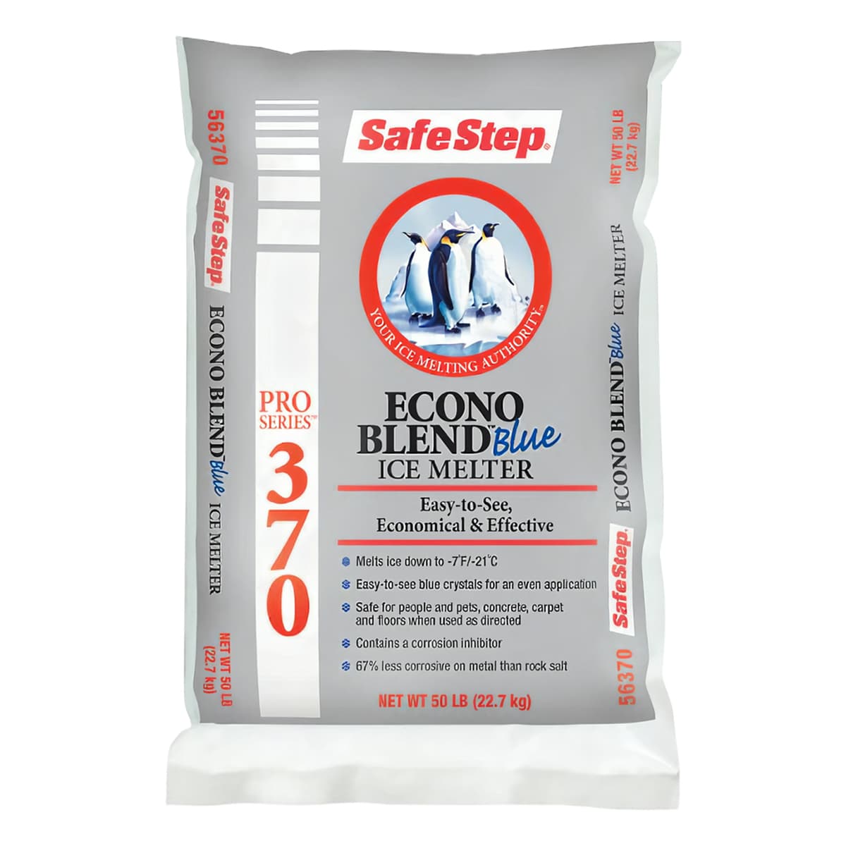Safe Step® Pro Series 370 Econo Blend Blue Ice Melt 50 LB Bag 1/Bag