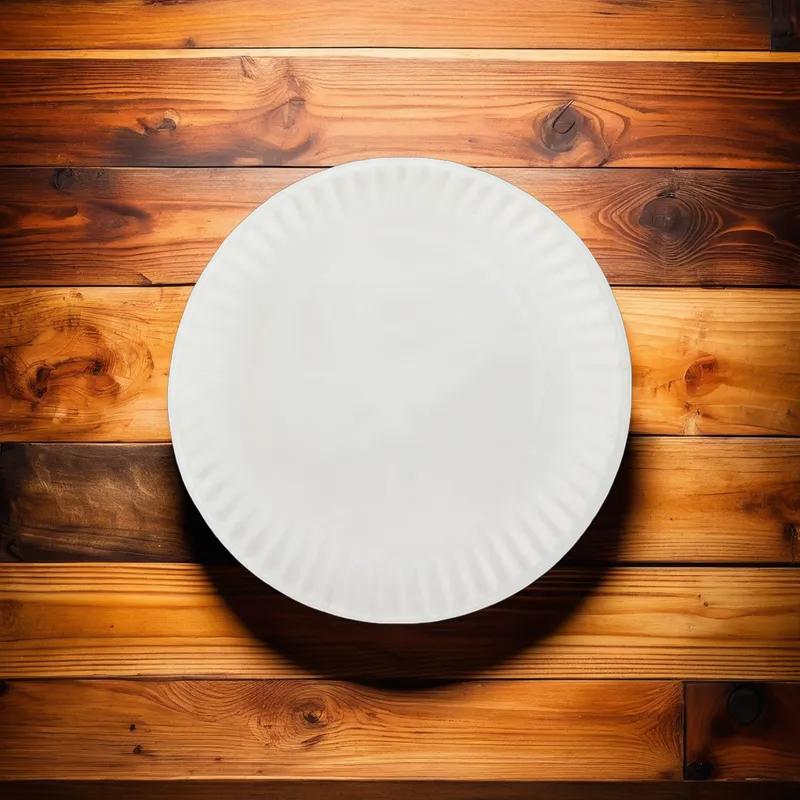 Plate 7 IN Uncoated Paper Round Shallow 1000/Case