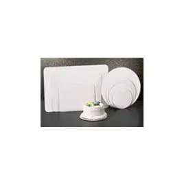 Cake Circle 10 IN Corrugated Paperboard White Grease Resistant 250/Case