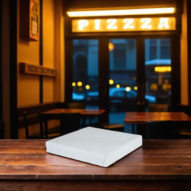Pizza Box 12X12 IN Corrugated Cardboard White 50/Bundle