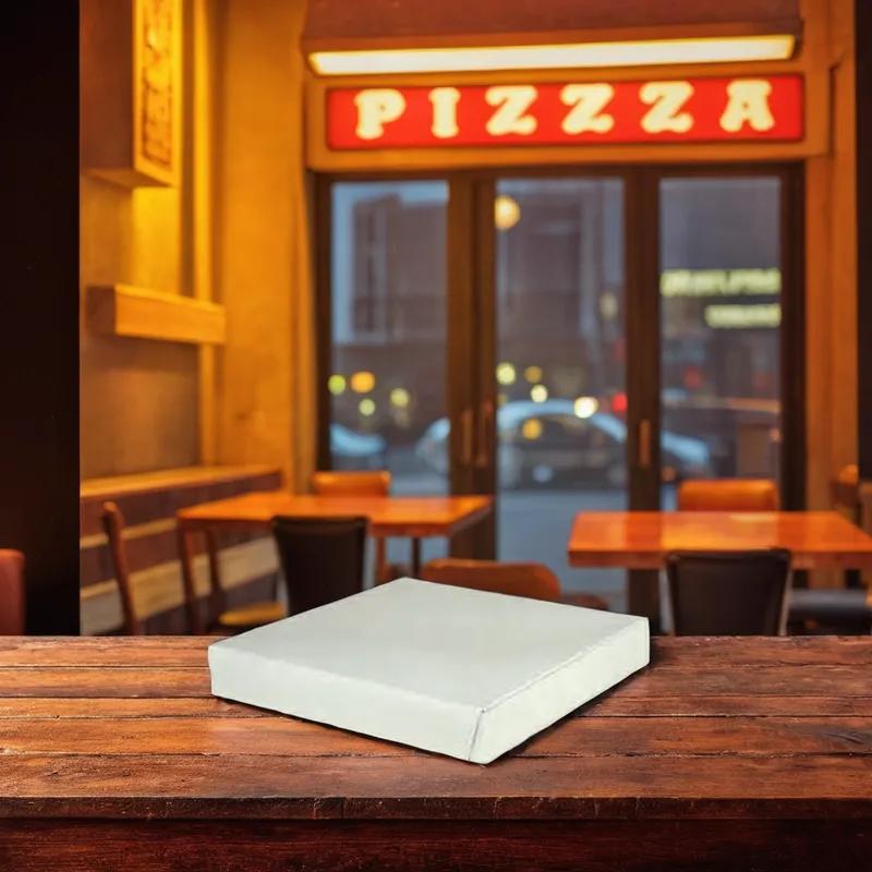 Pizza Box 12X12 IN Corrugated Cardboard White 50/Bundle
