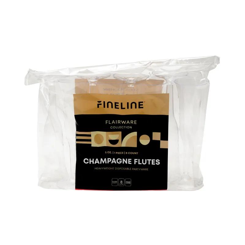 Flairware Cup Champagne Flute 5 OZ Plastic Clear 96/Case