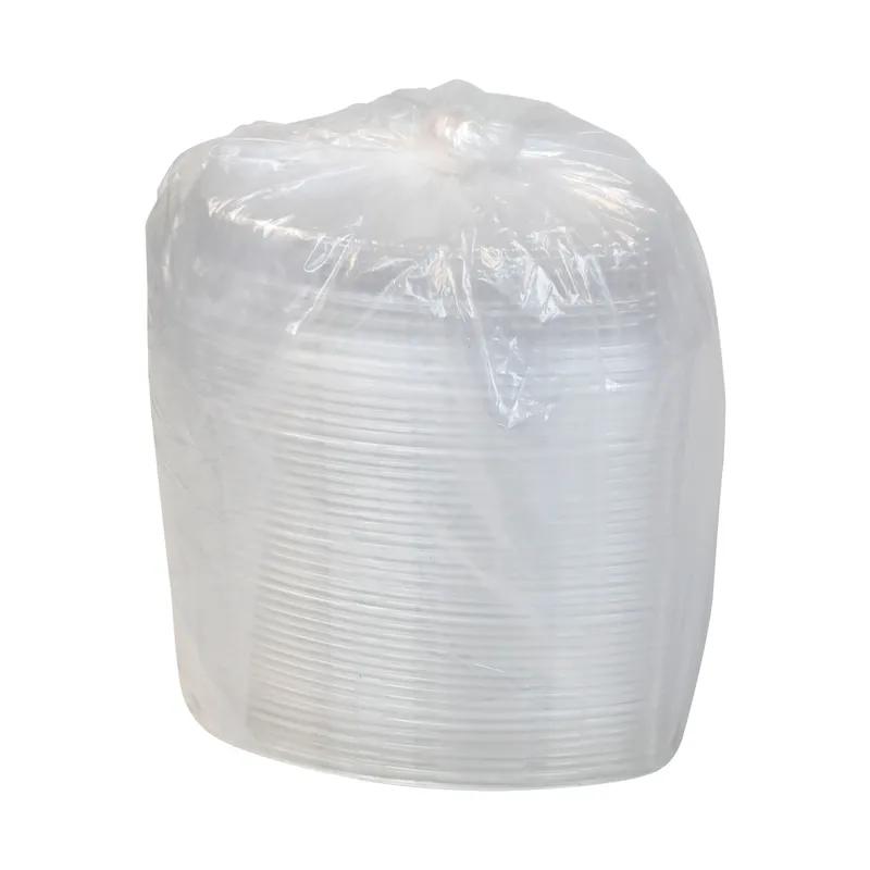 Lid Dome Large (LG) 9.875X9.469X1.5 IN 1 Compartment OPS Clear Heart For Pan 100/Case