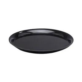 WNA CheckMate Serving Tray 12 IN PS Black Round 25/Case