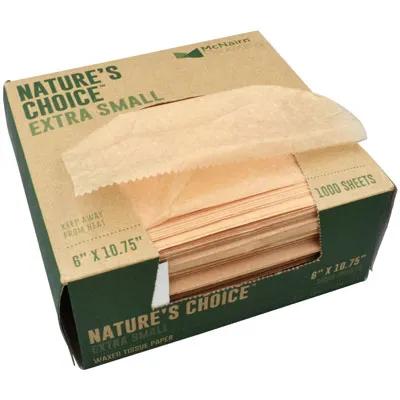 Bakery Tissue 6X10.75 IN Kraft Paper Natural 10000/Case