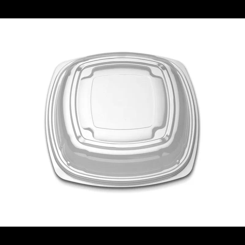 PartiPak® Lid Dome 12X12 IN PET Clear Square For Container 50/Case