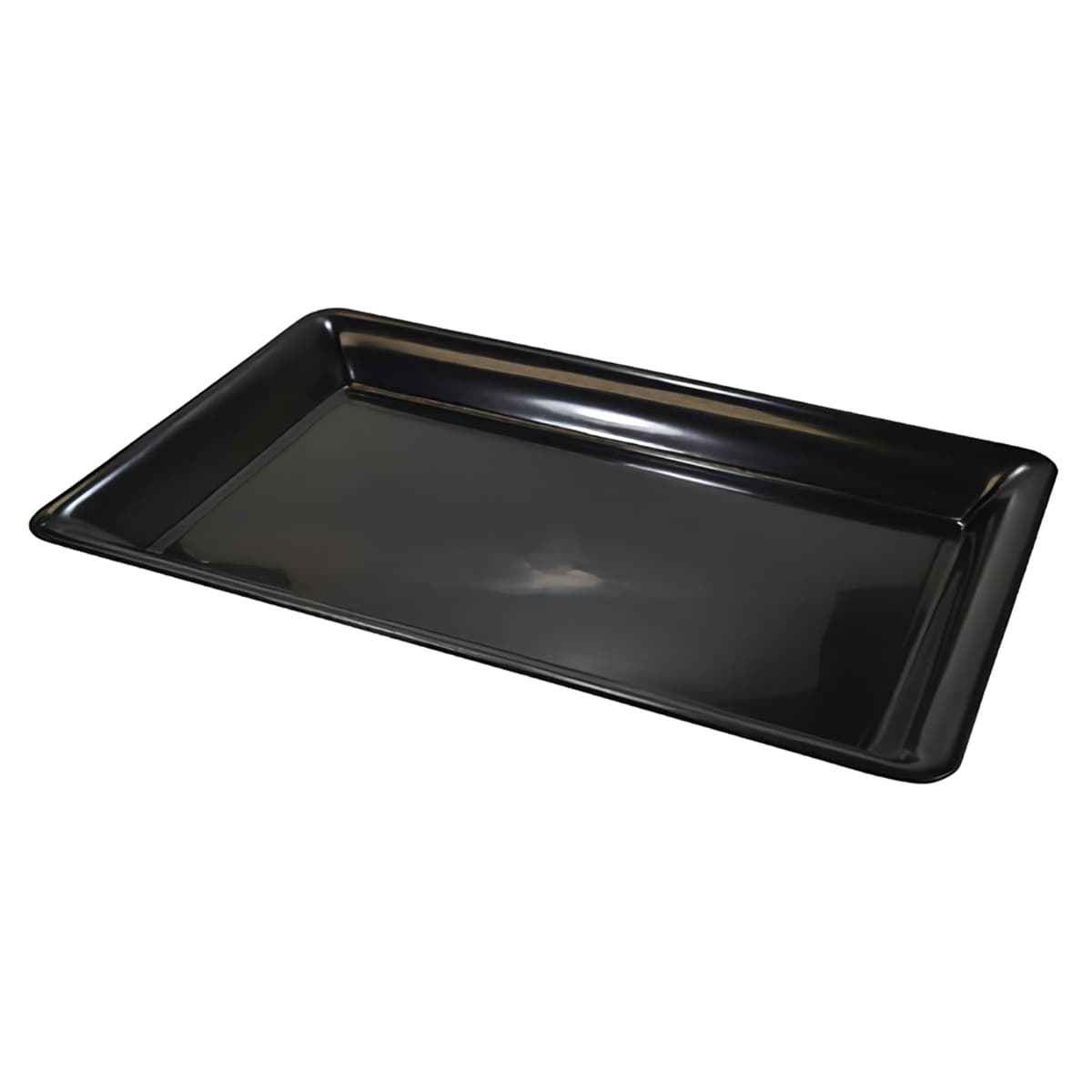 Victoria Bay Serving Tray 12X18 IN Plastic Black Rectangle 20/Case