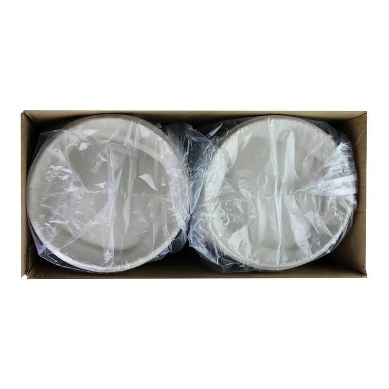 Plate 9 IN Pulp Fiber Kraft Round 600/Case
