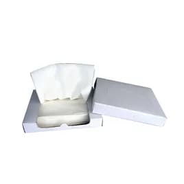 Facial Tissue 2PLY Tissue Paper White Flat Box 8000/Case