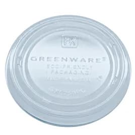 Greenware® Lid 2.6X0.3 IN PLA Clear For 2 OZ Souffle & Portion Cup 2010/Case