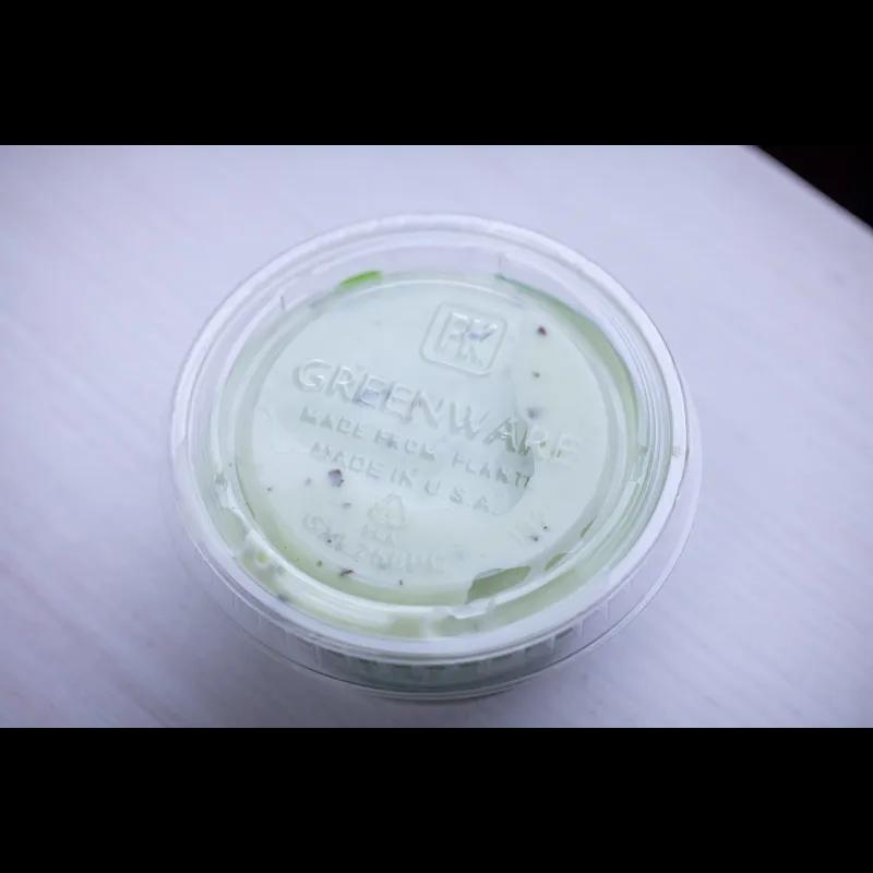 Greenware® Lid 2.6X0.3 IN PLA Clear For 2 OZ Souffle & Portion Cup 2010/Case