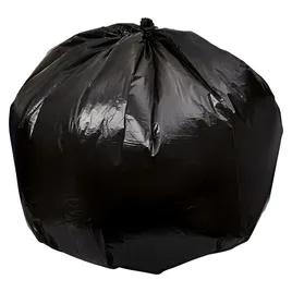 Victoria Bay Can Liner 40X48 IN Black Plastic 22MIC Roll 25 Count/Pack 6 Packs/Case 150 Count/Case