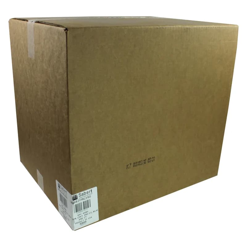 Take-Out Container Base 6.5X8.5X1.5 IN 2 Compartment CPET Black Rectangle Oven Safe 390/Case