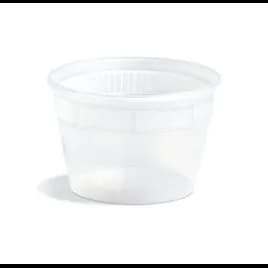 Classic Line Deli Container Base 16 OZ PP Clear Round 500/Case