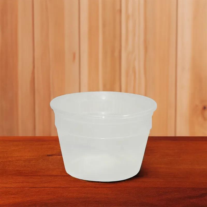 Deli Container Base 16 OZ PP Clear Round 500/Case
