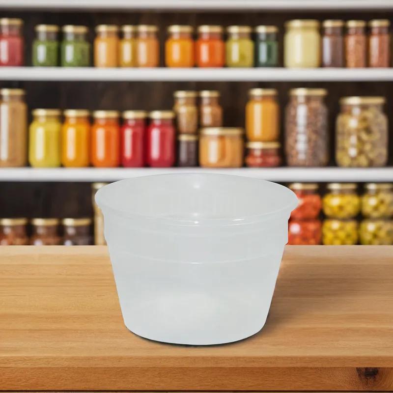 Deli Container Base 16 OZ PP Clear Round 500/Case