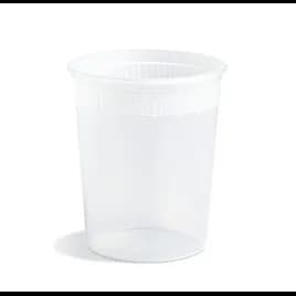 Classic Line Deli Container Base 32 OZ PP Clear Round 500/Case