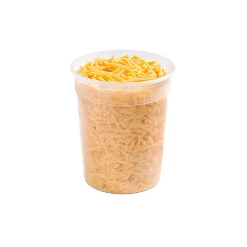 Deli Container Base 32 OZ PP Clear Round 500/Case