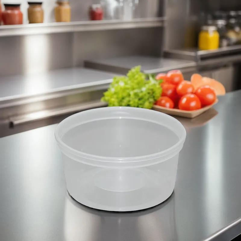 Deli Container Base 12 OZ PP Translucent 500/Case
