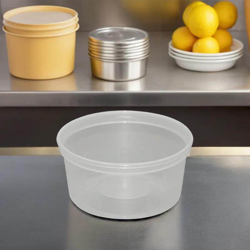 Deli Container Base 12 OZ PP Translucent 500/Case