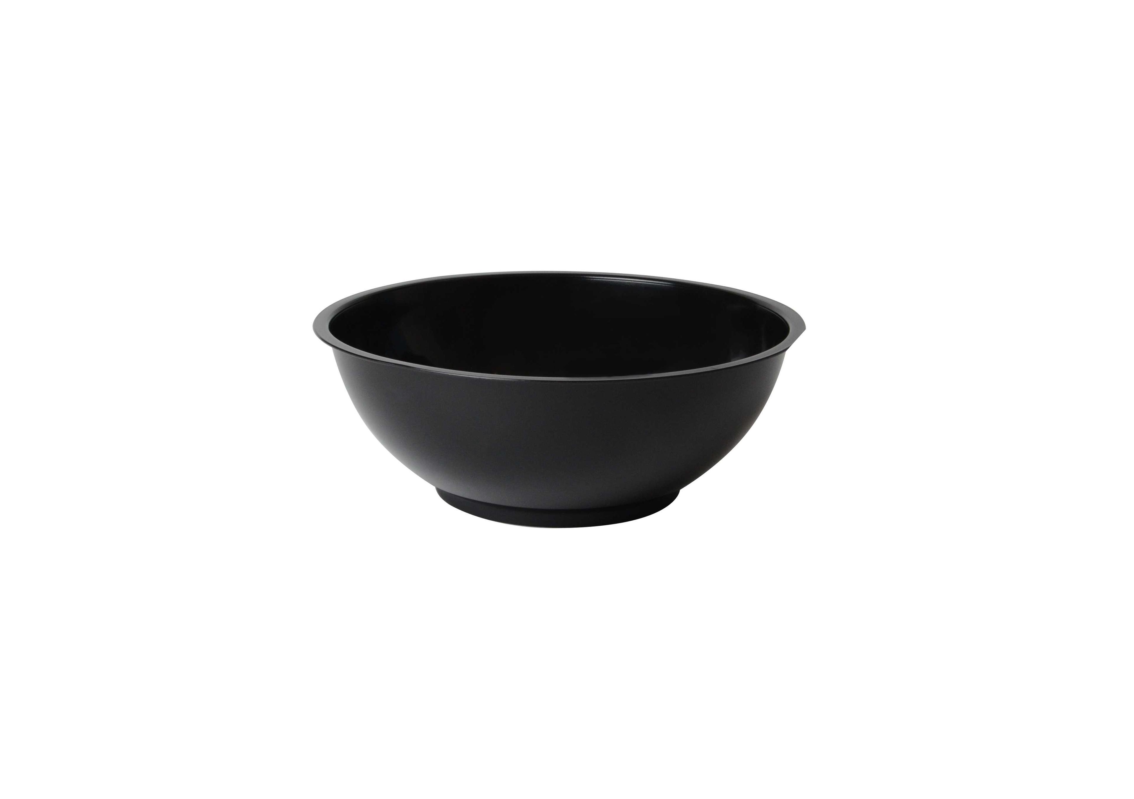 Bowl 80 OZ PP Black 25/Case
