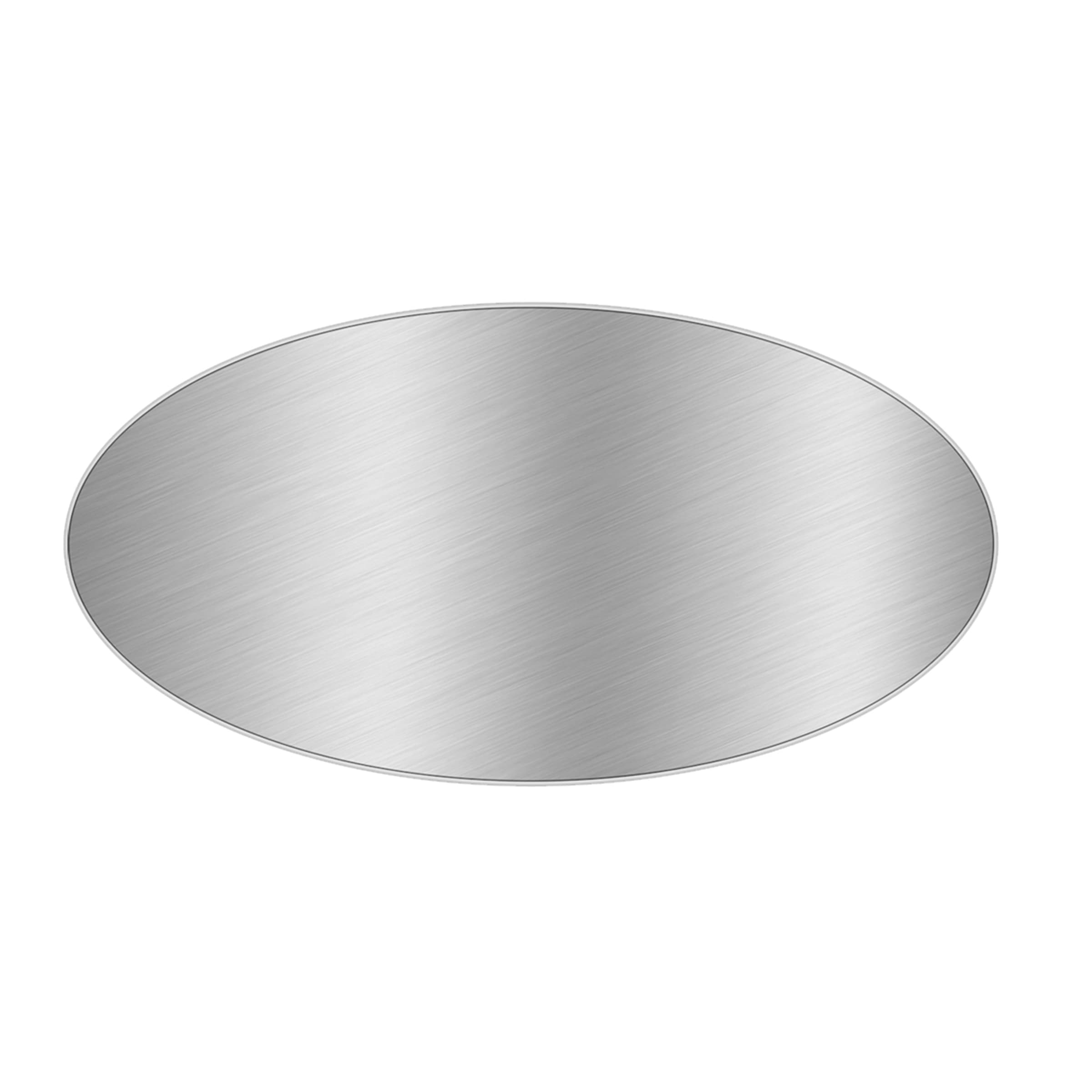 Lid Flat 8 IN Foil-Lined Paper Silver White Round For Container Laminated 500/Case