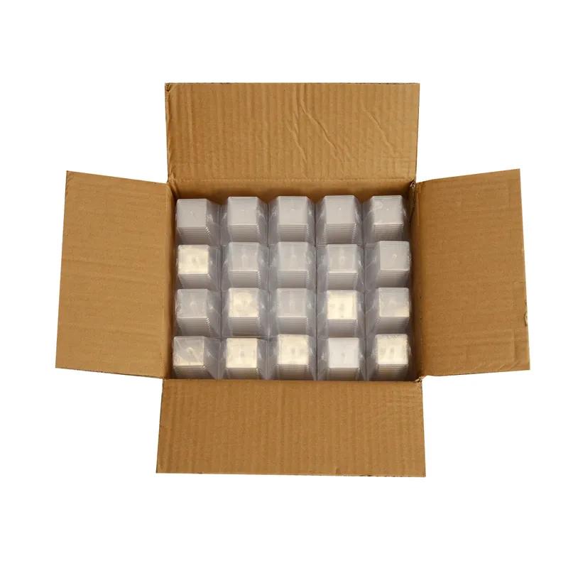 Catering Bowl 2 OZ Plastic Clear Square 200/Case