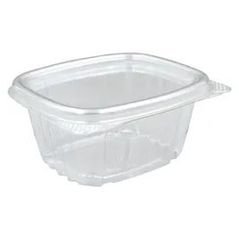 Deli Container Hinged 6 OZ PET Clear 400/Case