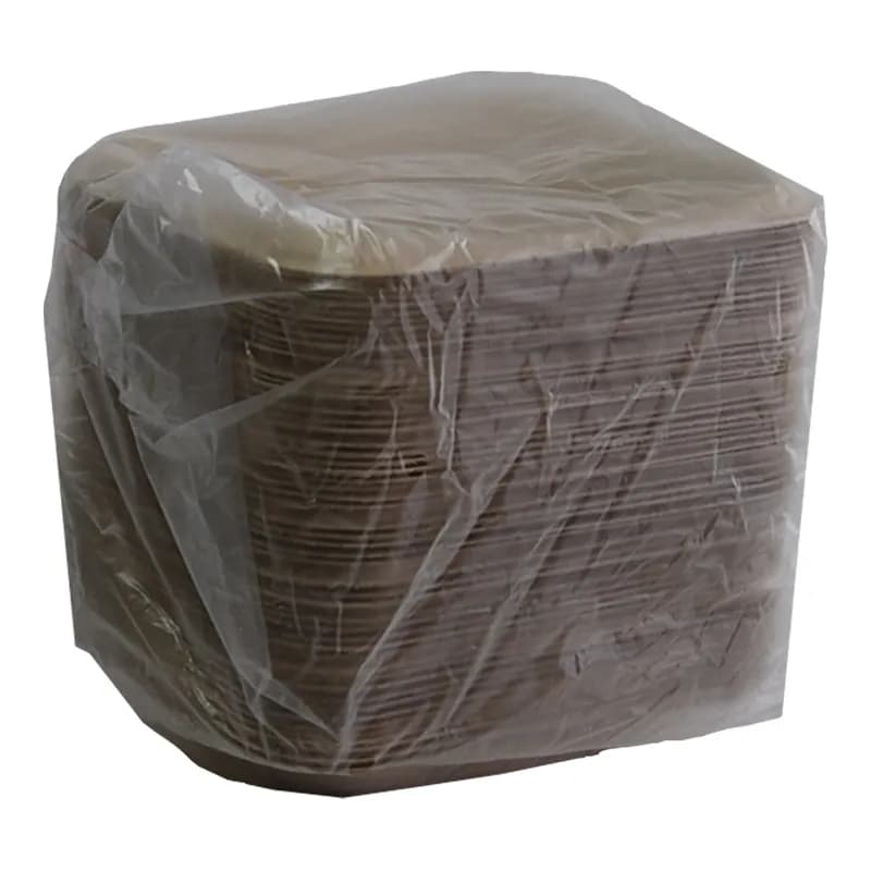 Sandwich Take-Out Container Base 5.5X4.5X1.04 IN Pulp Fiber Natural Rectangle 300/Case