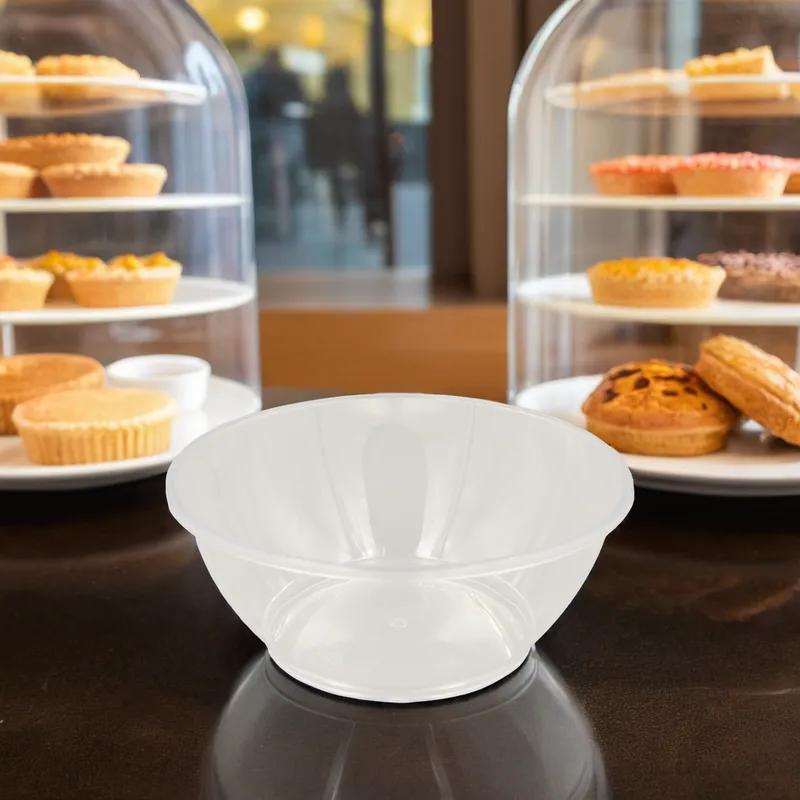 WNA Comet Dessert Container Base 6 OZ PS Clear Round 1000/Case