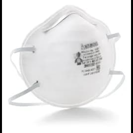 3M™ 8200/07023(AAD) Particulate Respirator White 20 Count/Pack 8 Packs/Case