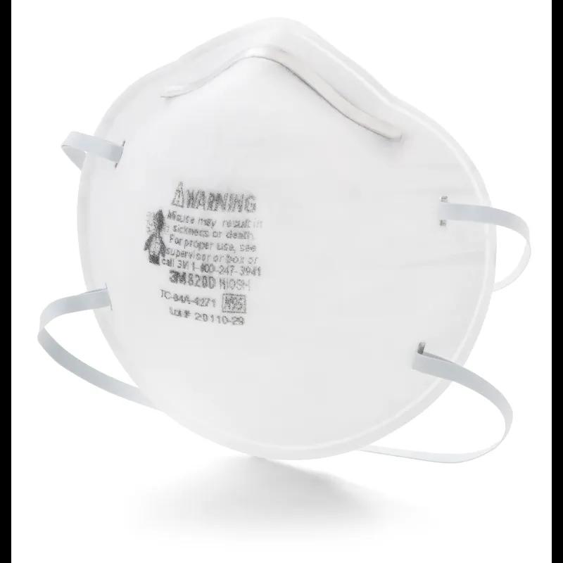 3M™ 8200/07023(AAD) Particulate Respirator White 20 Count/Pack 8 Packs/Case