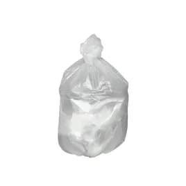 Victoria Bay Can Liner 24X24 IN Natural Plastic 5.5MIC Roll 50 Count/Pack 20 Packs/Case 1000 Count/Case